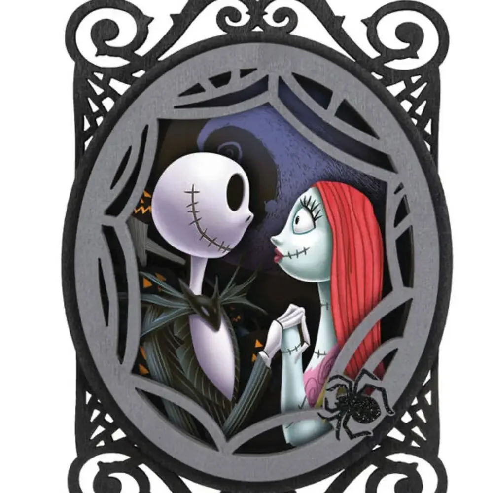Hallmark Keepsake 2024 Disney Nightmare Before Christmas Jack Sally Ornament